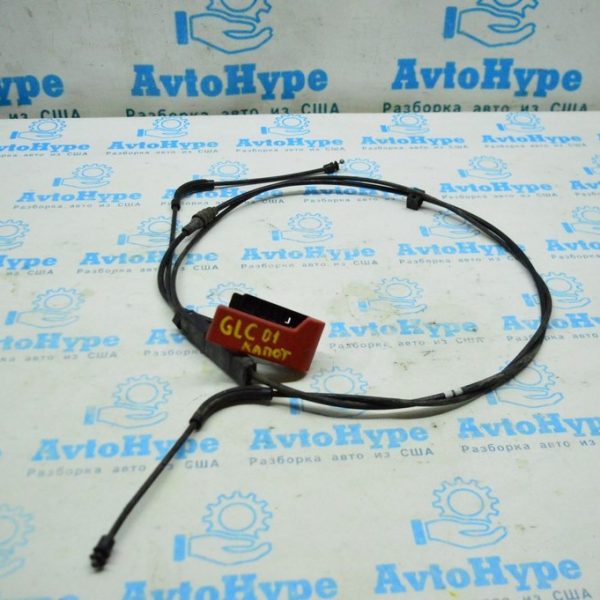 Трос открытия замка капота задний Mercedes GLC X253 16- A2058805709