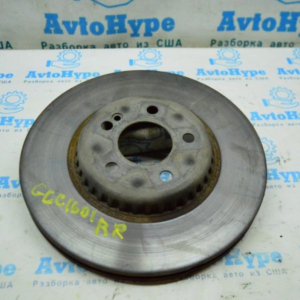 Диск тормозной зад прав Mercedes GLC X253 16- a0004230712