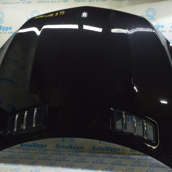 Капот голый Mercedes GLE-class C292 12-19 (01) черный в цвет A 292 880 00 57