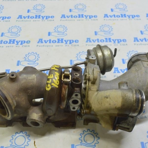 Турбина в сборе с коллектором правая Mercedes GLE-class C292 15-19 3.0 (01) A2760901480