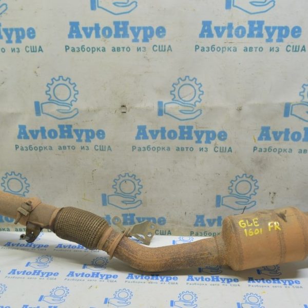 Приемная труба с катализатором правая Mercedes GLE-class C292 15-19 3.0 A 166 490 93 36