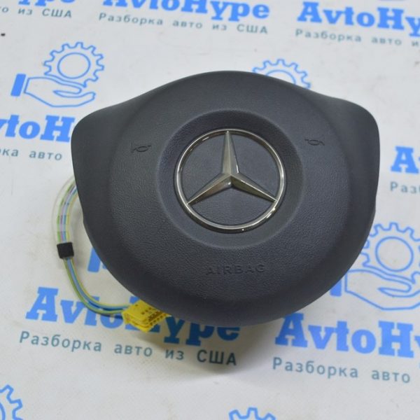Подушка безопасности airbag в руль водительская Mercedes GLE-class C292 12-19 черн A 000 860 95 00