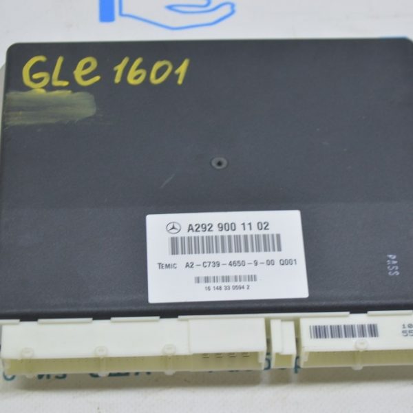 AIR SUSPENSION AIRMATIC CONTROL MODULE Mercedes GLE-class C292 12-19 (01) A2929001102