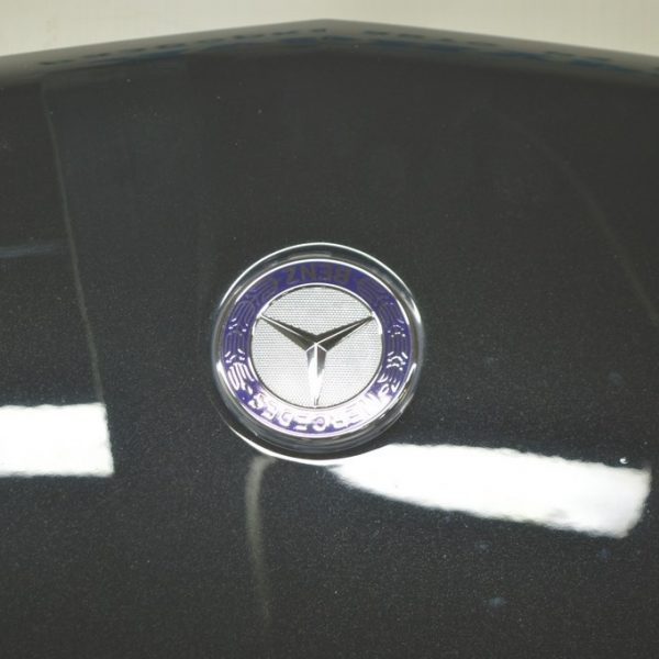 Эмблема капота Mercedes GLE-class C292 12-19 синяя A 000 817 16 01