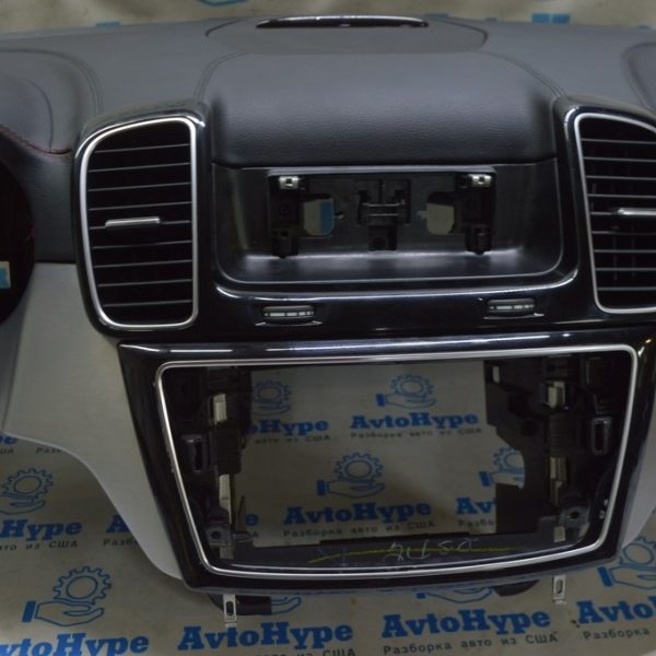 Дефлектор воздуховода перед центр Mercedes GLE-class C292 12-19 серебро A 166 830 61 01