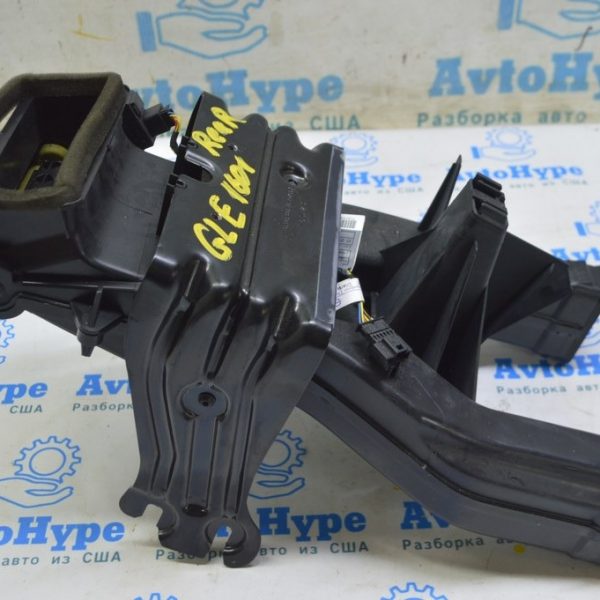 Воздуховод центральной консоли Mercedes GLE-class C292 12-19 в сборе с актуатором и датчиком т A1668301600