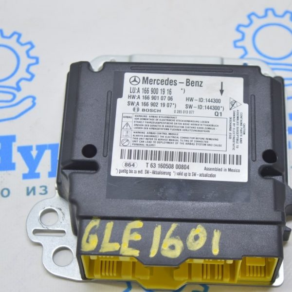 Модуль srs airbag компьютер подушек безопасности Mercedes GLE-class C292 12-19 (01) A 166 900 19 16