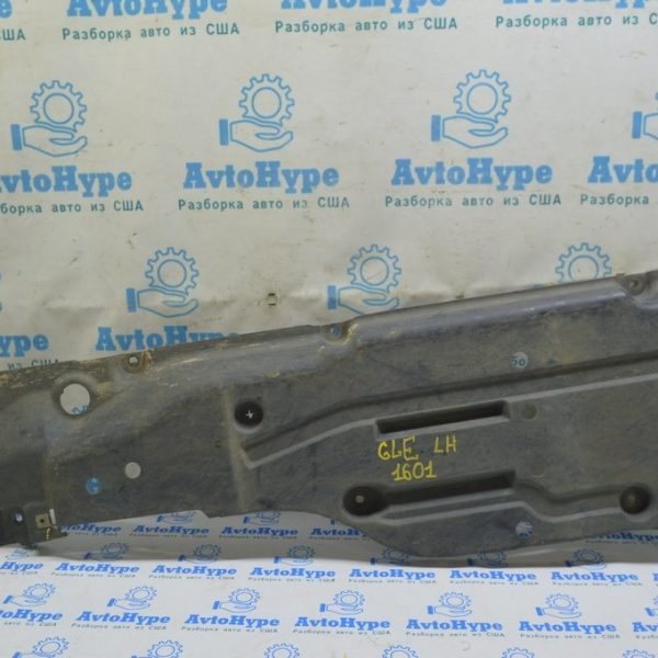 Защита днища левая Mercedes GLE-class C292 12-19 (01) трещины A 166 680 18 01
