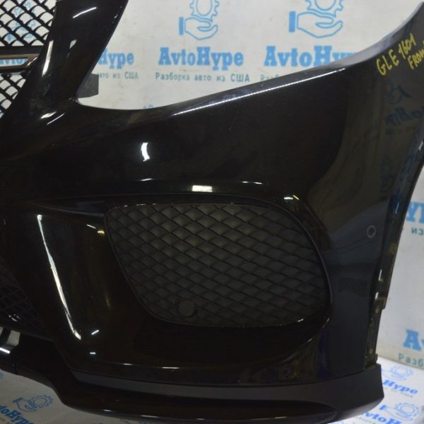 Накладка переднего бампера нижняя левая Mercedes GLE-class C292 12-19 AMG (01) с бампером A 292 885 47 22