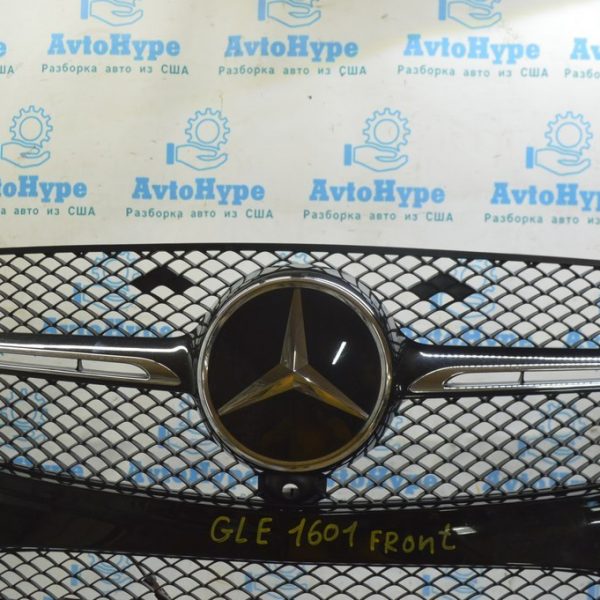 Эмблема решетки радиатора Mercedes GLE-class C292 12-19 под дистроник с бампером передним A 000 888 01 11