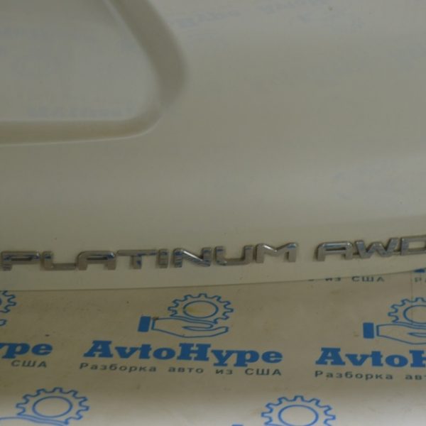 Эмблема надпись PLATINUM двери багажника Toyota Highlander 20- 75445-0E140