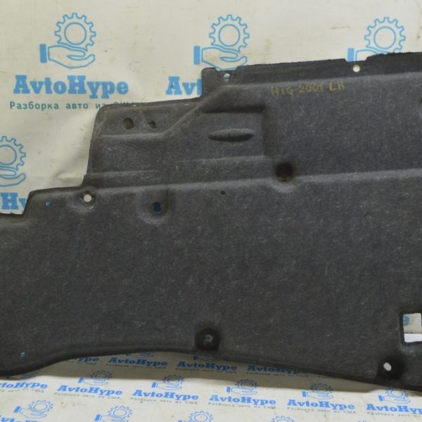 Защита днища левая Toyota Highlander 20-22 3.5 58166-0E060