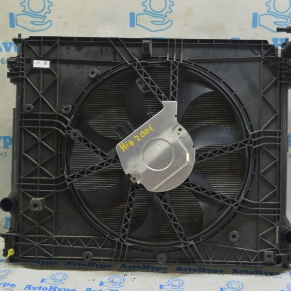 Диффузор кожух радиатора в сборе Toyota Highlander 20- 2.5 hybrid, 3.5 16360-F0100