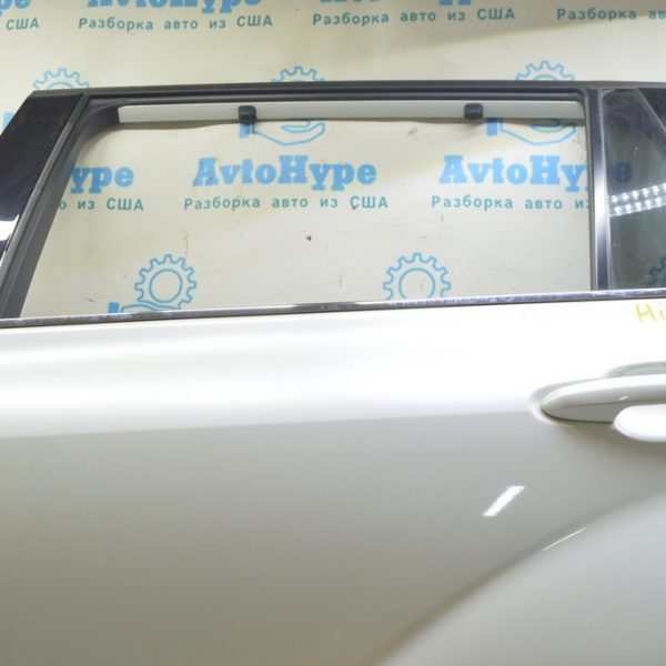 Молдинг дверь-стекло центральный задний левый Toyota Highlander 20- хром 75740-0E100