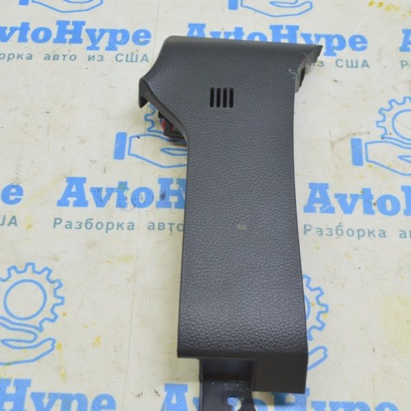 Накладка передней панели центр левая Toyota Highlander 20- черная, царапины (01) 55446-0E080-C0