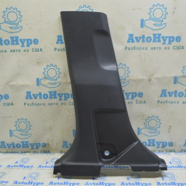 Накладка центральной стойки нижняя левая Toyota Highlander 20- черная 62414-0E080-C0