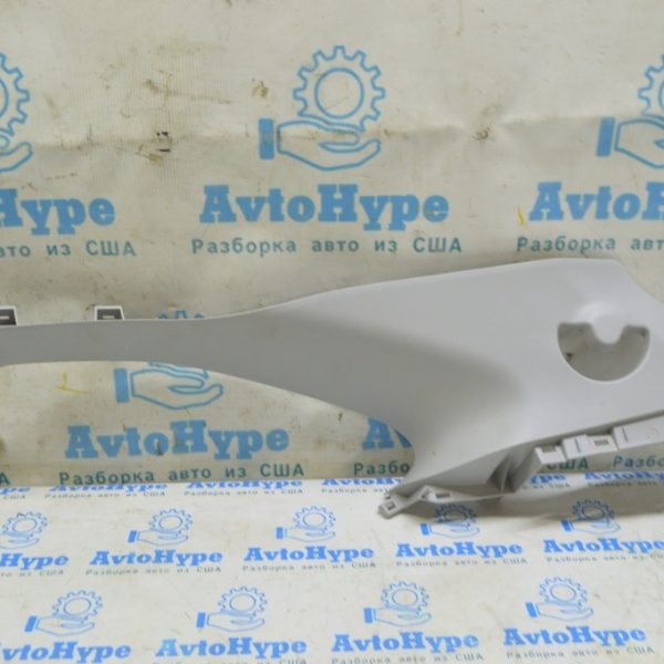 Накладка задней стойки правая задняя Toyota Highlander 20- серая 62470-0E200-B0