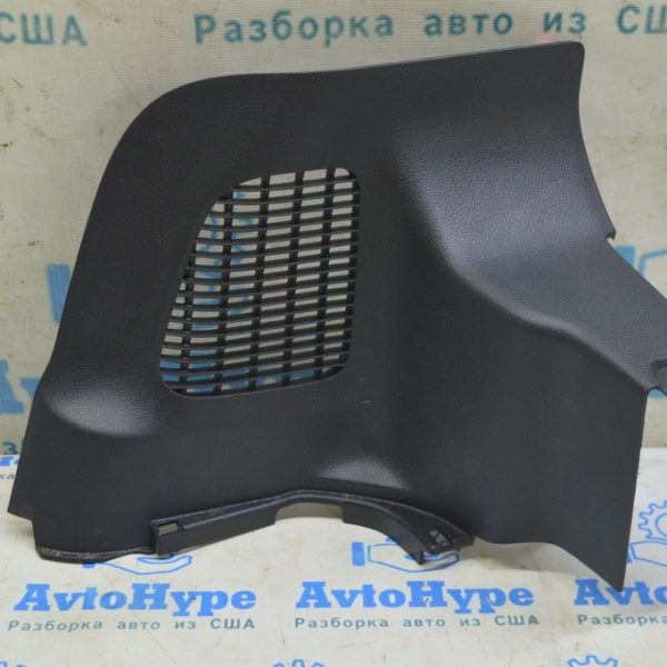 Накладка обшивки арки правая Toyota Highlander 20- передняя, черная 64712-0E060-C0