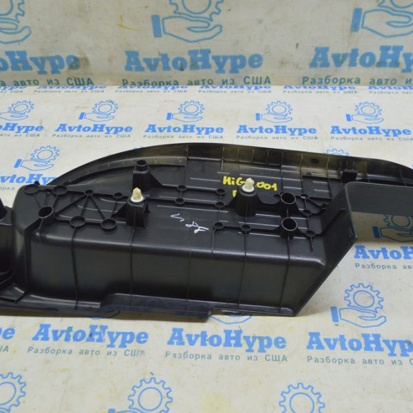 Накладка порога задняя правая Toyota Highlander 20- черная 67917-0E080-C0