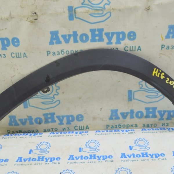 Накладка арки крыла задняя левая Toyota Highlander 20- на кузове зад (01) 75088-0E030