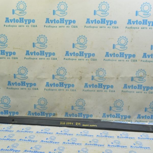 Порог правый Toyota Highlander 20- структура (01) царапины 75850-0E040