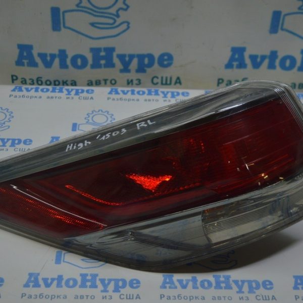 Фонарь внешний (крыло) левый Toyota Highlander 14-16 (03) 815600E100