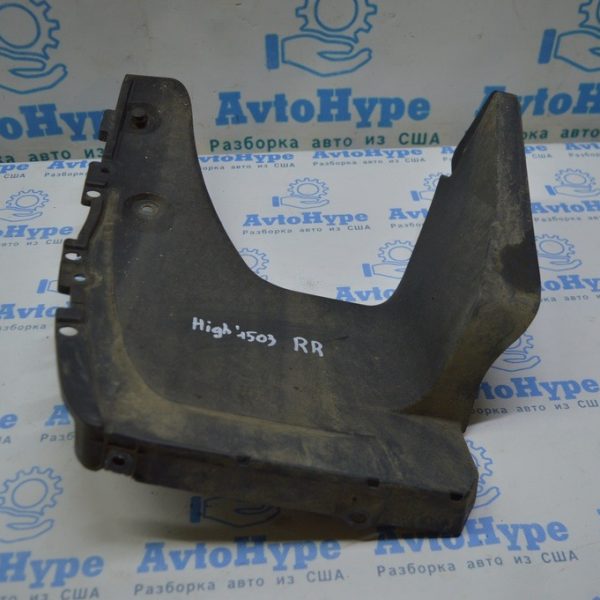 Подкрылок заднего бампера правый Toyota Highlander 14-19 52591-0E060