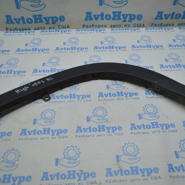 Накладка арки крыла зад лев Toyota Highlander 14- зад 750880E010