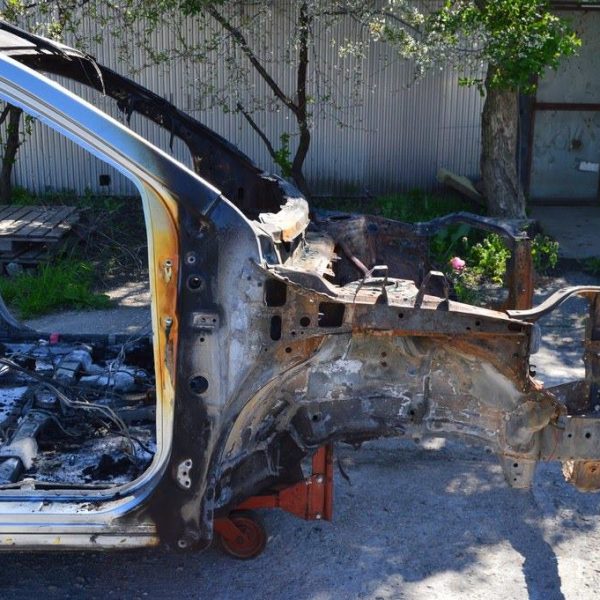 Четверть передняя правая Toyota Highlander 14- (03) графит горелая 53701-0E051