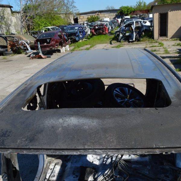 Крыша (металл) Toyota Highlander 14- под люк (03) графит на кузове 63111-0E110