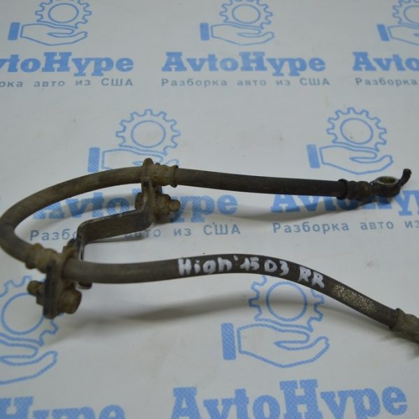 Шланг тормозной зад прав Toyota Highlander 14-