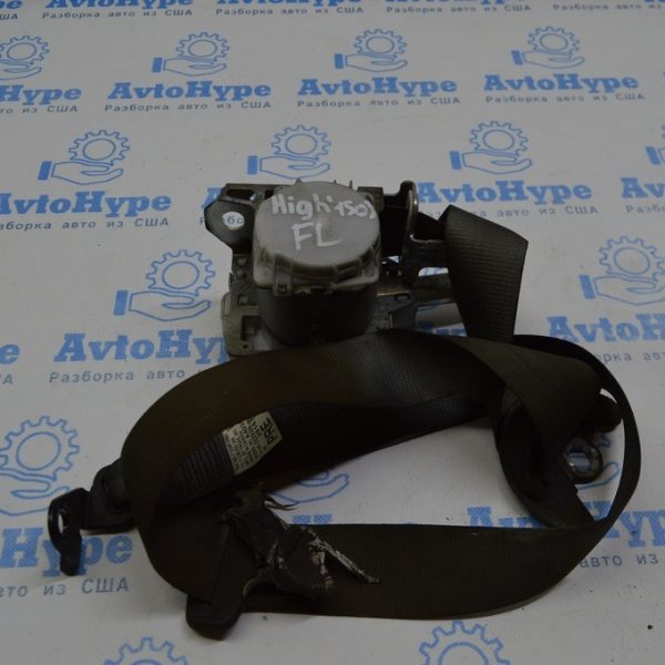 Водительский ремень безопасности Toyota Highlander 14- серый (03) горелый 73220-0E071-B0