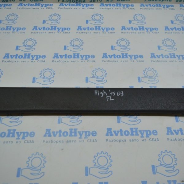 Накладка порога внутр перед лев Toyota Highlander 14- черн 67914-0E060-C0