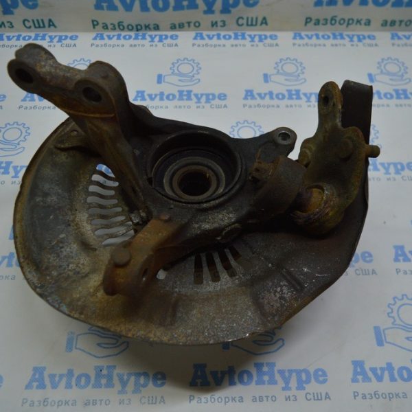 Цапфа со ступицей перед лев Toyota Highlander 14- AWD (03) горелая 432120E010