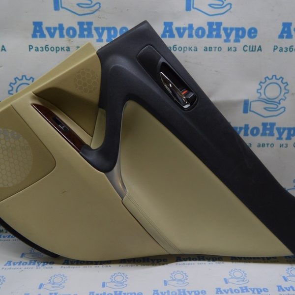 Обшивка двери (карточка) зад прав Lexus IS250/IS300/IS350 06-13 беж (01) 67630-53160