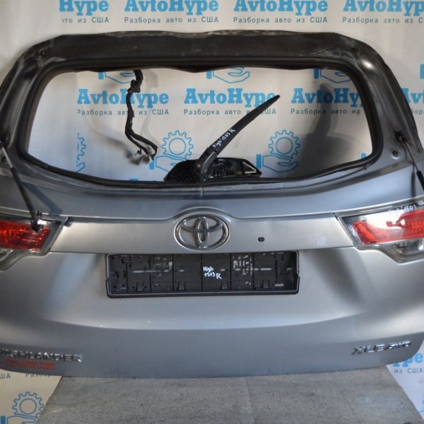 Дверь багажника голая Toyota Highlander 14- (03) графит 670050E330