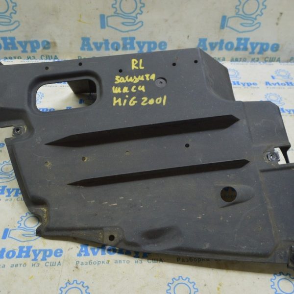 Защита заднего бампера левая Toyota Highlander 20- 58724-0E100