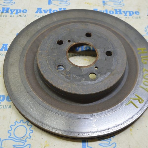 Диск тормозной задний левый Toyota Highlander 20- 340мм (01) 42431-0E070