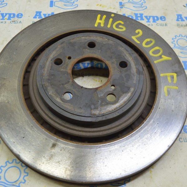 Диск тормозной передний левый Toyota Highlander 20- 340мм (01) 43512-0E060