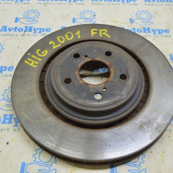 Диск тормозной передний правый Toyota Highlander 20- 340мм (01) 43512-0E060
