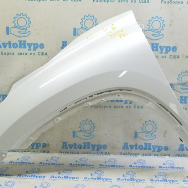 Крыло переднее левое Toyota Highlander 20- (01) цвет 070 белый перламутр 1010 53802-0E160