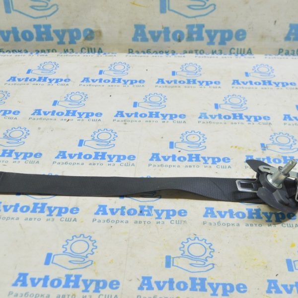 Ремень безопасности 3-го ряда задний правый Toyota Highlander 20- черный 73560-0E090-B2