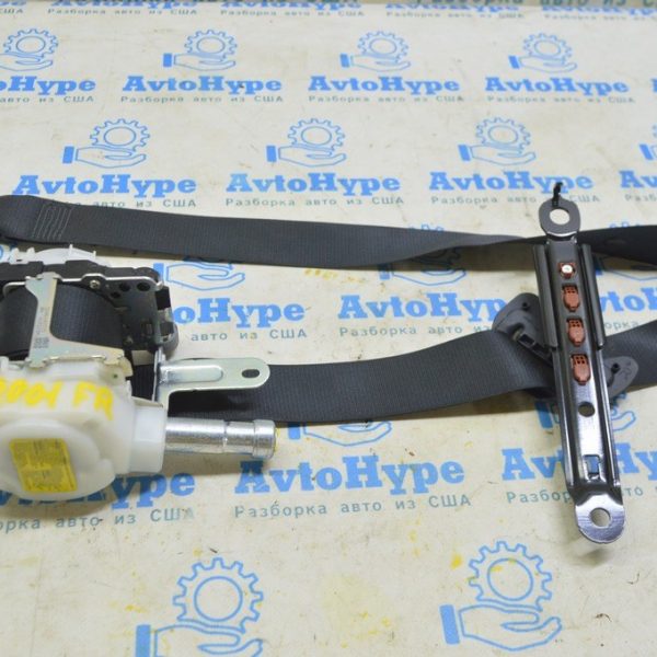 Пассажирский ремень безопасности Toyota Highlander 20- черный 73210-0R080-B