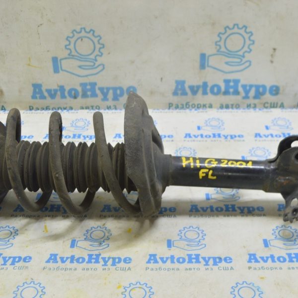 Стойка амортизатора в сборе передняя левая Toyota Highlander 20- AWD (01) 48520-8Z288 48520-0E350