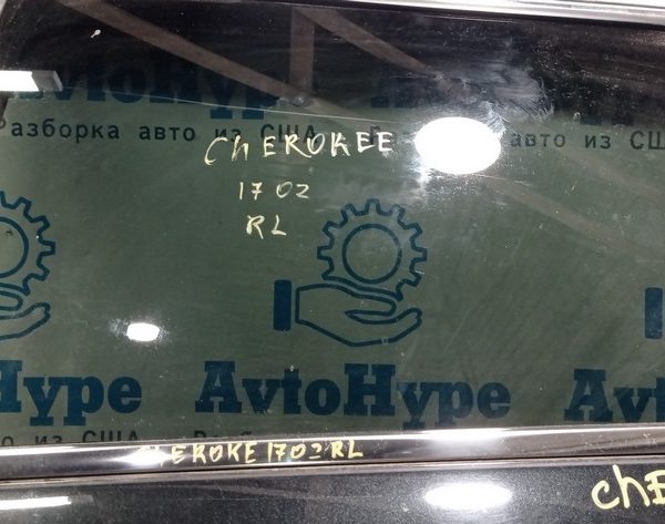 Стекло двери зад лев Jeep Cherokee KL 14- 68104623AC