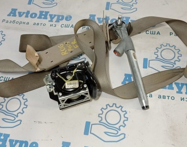 Водительский ремень безопасности Nissan Rogue 14- беж (05) cломан механизм,пиропатрон не стрел 86885-4BA8B