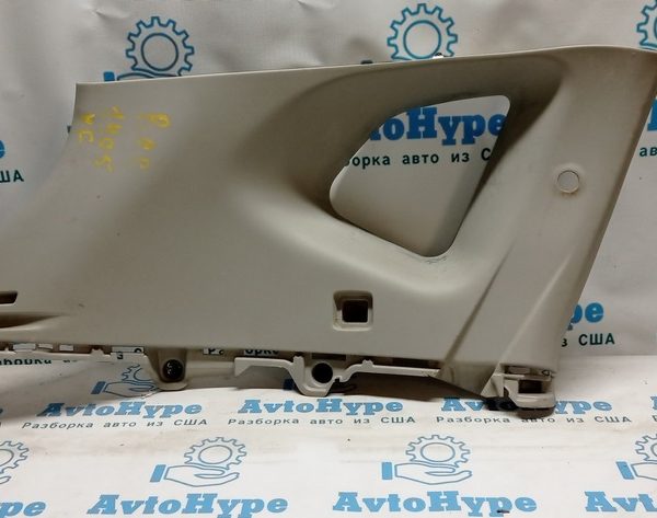 Обшивка арки левая верх Nissan Rogue 14- серая под 2 ряда 84941-7FA0A