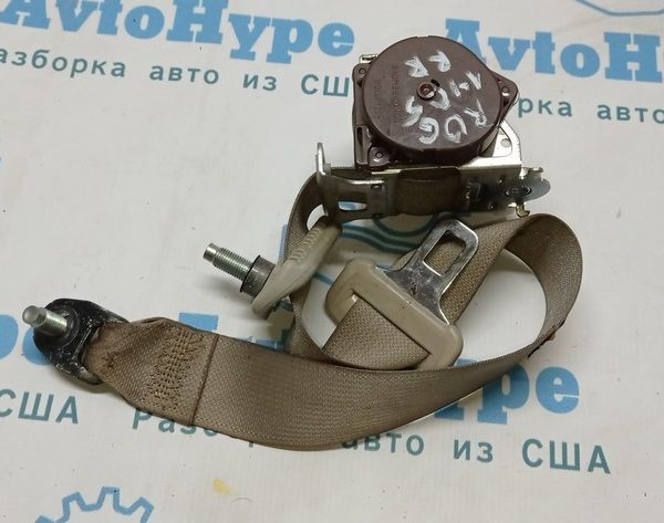 Ремень безопасности 2 ряда прав Nissan Rogue 14- беж 88844-9TA9A
