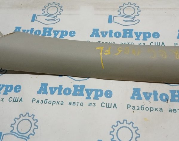 Накладка передней стойки верхняя левая Nissan Rogue 14- серая 76912-7FA0A