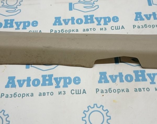 Накладка порога внутр перед лев Nissan Rogue 14- беж 76952-7FA0B